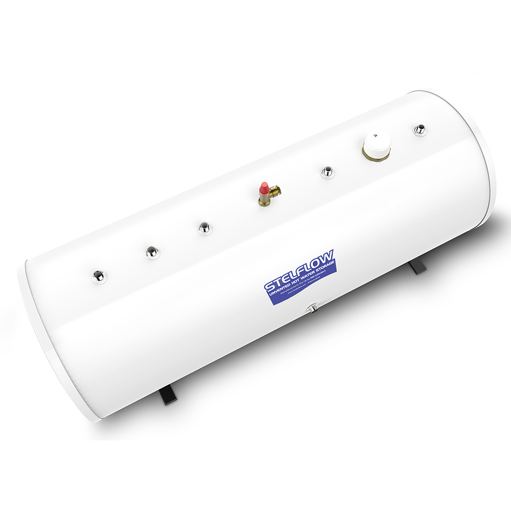 RM Cylinders Stelflow Horizontal Indirect Unvented Hot Water Cylinder