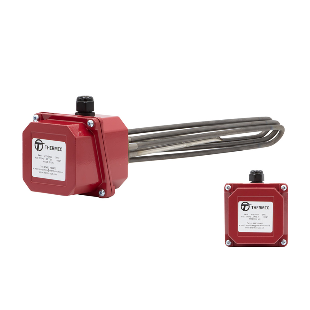 Thermco 16 1 3/4 Commercial Immersion Heater Three Phase 6kW 32040-XRTST