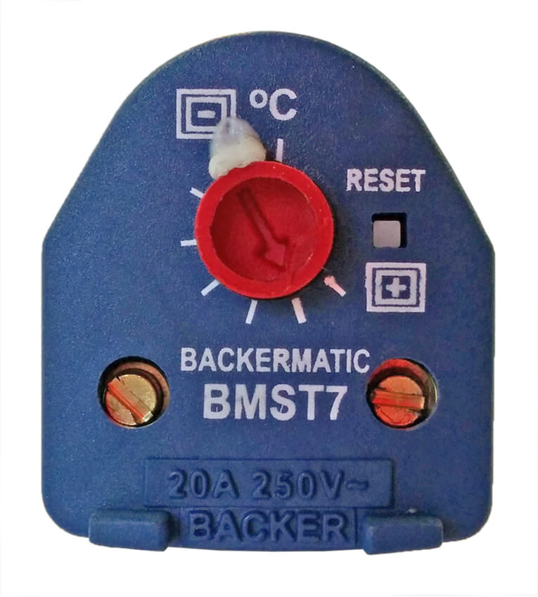 Backer 7 Backermatic BMST Standard Thermostat 13200J
