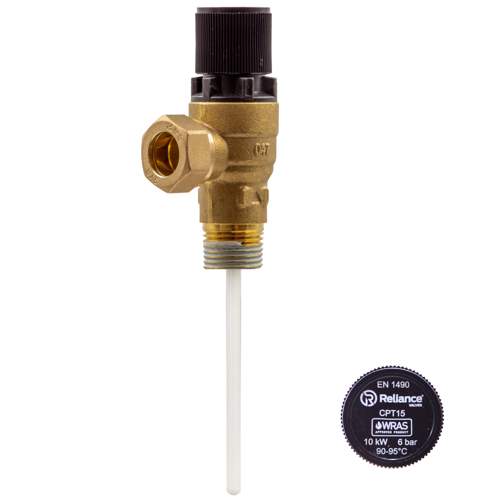 Ideal 6 Bar Temperature & Pressure Relief Valve 176748